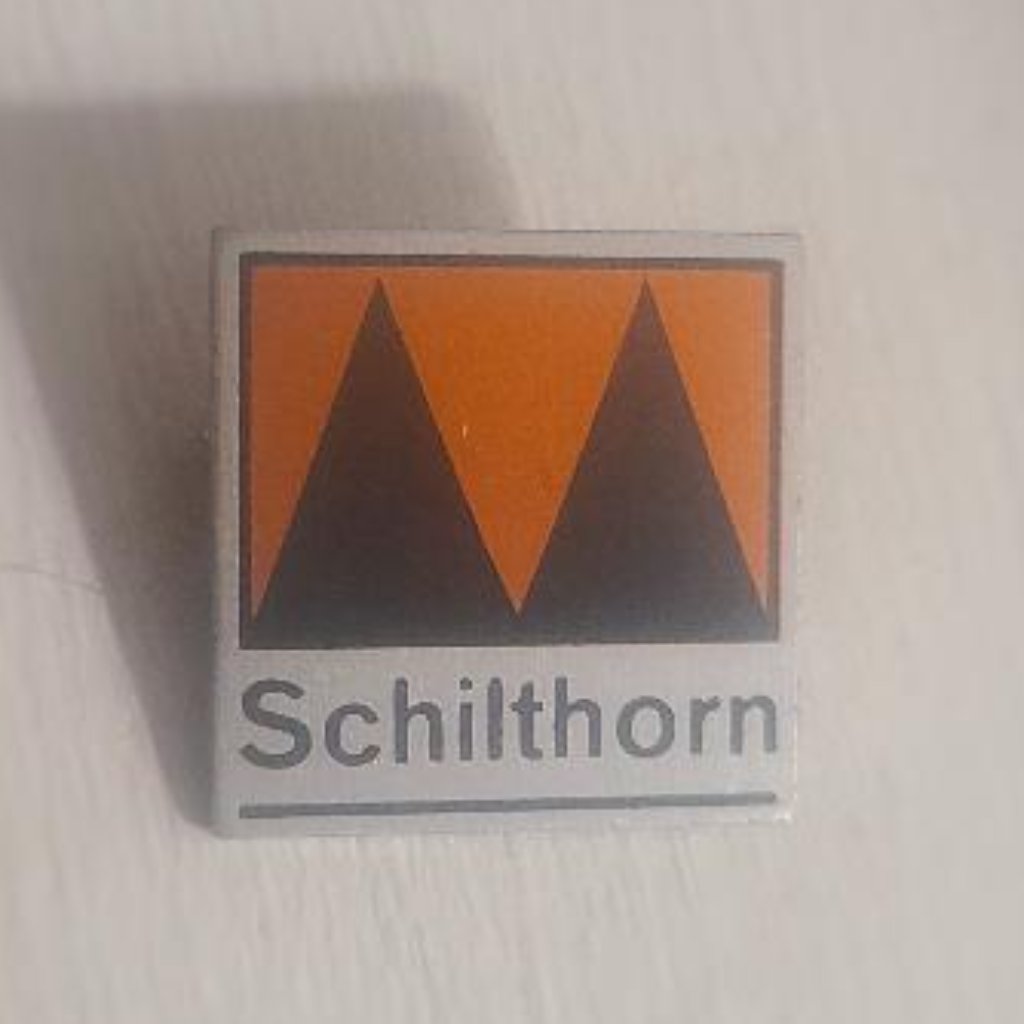 Schilthorn Switzerland Vintage Souvenir Lapel Pin